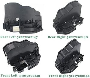 Cerradura de puerta de coche 51217202145 51217202144 RHD para <span class=keywords><strong>BMW</strong></span> 1 3 5 Series E60 E87 E90 Mini Cooper 51227202148 51227202147 51217185689 - Product Image 5