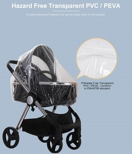 Outdoor keep <span class=keywords><strong>baby</strong></span> rainy day travel universale 1 pezzo accessorio per passeggino universale con copertura antipioggia per passeggini - Product Image 3