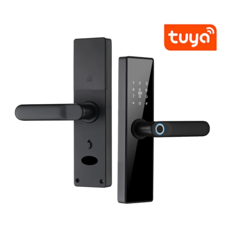 TTLock / Tuya Smart Door Lock With Fingerprint/RFID Card/Pin code/Mobile Phone/Keys Unlocking