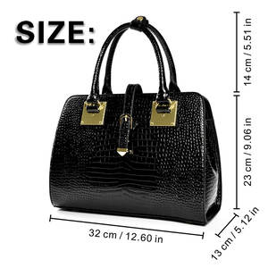 حقيبة يد نسائية فاخرة من الجلد الصناعي بسحاب، موديل 2026 الجديد، سعة 3 لتر، حقيبة كتف واحدة متعددة الاستخدامات - Product Image 2