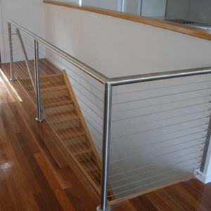 Clôture de sécurité pour enfants, design de garde-corps <span class=keywords><strong>en</strong></span> métal, câble <span class=keywords><strong>en</strong></span> <span class=keywords><strong>acier</strong></span> inoxydable, <span class=keywords><strong>balustrade</strong></span> - Product Image 4