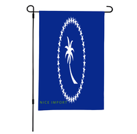 Drapeau de jardin des Bahamas, décoration patriotique pour la cour, résistant aux intempéries, imperméable, pour pelouse, jardin, patio, véranda, toutes saisons
