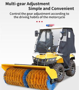 Đường tuyết quét xe máy chất lượng cao DIESEL snowplow với tiêu thụ năng lượng thấp khí snowblower thiết bị - Product Image 5