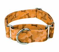 Oferta Especial: Collar Martingale Personalizado de Nylon Sólido para Perro, Ajustable, Acolchado, Duradero, de 1.5 Pulgadas, para Entrenamiento de Mascotas