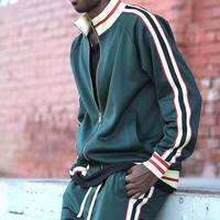 Survêtements de jogging en coton uni pour hommes, survêtement polaire personnalisé à fermeture éclair