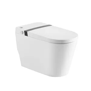 Sanitari di lusso in stile moderno completamente bagno sensore elettronico sedile wc intelligente automatico