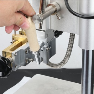 Machine de gaufrage manuelle à chaud pour lettres alphabétiques en laiton, moule en laiton pour logo, machine de marquage à chaud - Product Image 5