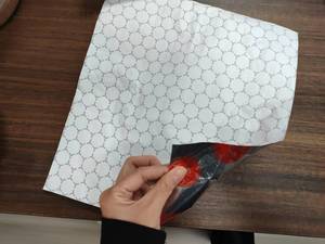 Cấp thực phẩm Burger nhôm lá giấy tờ với tổ ong Hamburger giấy nhiều lớp - Product Image 5