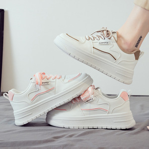 <span class=keywords><strong>Zapatillas</strong></span> Deportivas <span class=keywords><strong>Blancas</strong></span> para <span class=keywords><strong>Mujer</strong></span>, Modernas, Casuales, Cómodas y a la Moda - Product Image 1