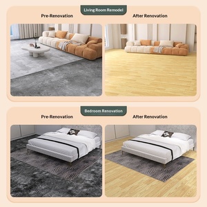 Revêtement <span class=keywords><strong>de</strong></span> <span class=keywords><strong>sol</strong></span> en <span class=keywords><strong>vinyle</strong></span> auto-adhésif imperméable et résistant à l'usure, épais, pour <span class=keywords><strong>sol</strong></span> en béton - Product Image 2