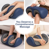 Masseur de pieds Shiatsu OEM ODM avec chaleur et rouleaux de pétrissage pour pieds, mollets, jambes, bras – Massage corporel multi-usages pour la maison et le bureau – Vente en gros