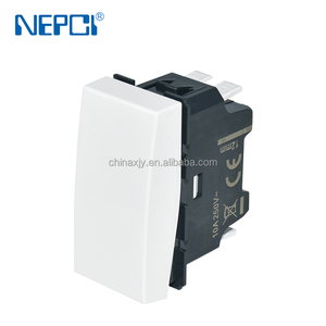 Module 45*22.5mm Vente Directe Usine <span class=keywords><strong>Interrupteur</strong></span> 1 Gang 1 Voie 250V/16A Câblage Sans Vis - Product Image 2