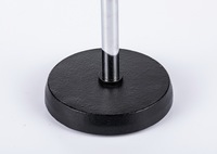 LEILEI SB40-RD2 support de Microphone de bureau rond à tige droite