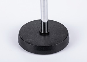 LEILEI-soporte <span class=keywords><strong>para</strong></span> micrófono <span class=keywords><strong>de</strong></span> escritorio, SB40-RD2, barra recta, escritorio, redondo - Product Image 6