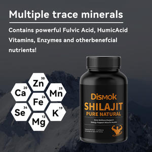 סיטונאי oem פרטי תווית טהור himalayan silajit זהב קפסולה טבעי אריות שילאג 'ט ים ים המלח מומס תמצית קפסולה תוספת קפסולה - Product Image 6