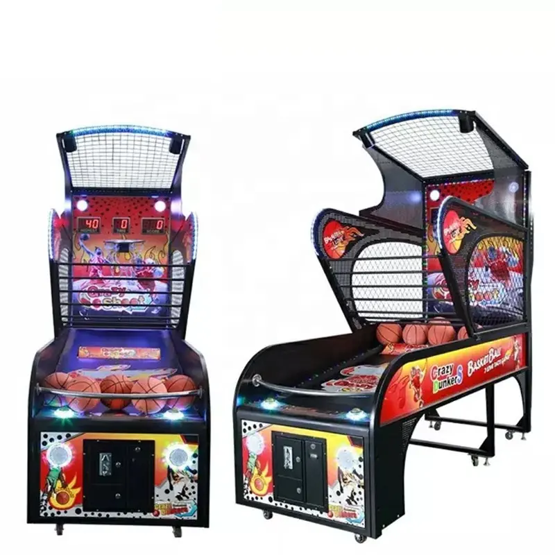 Indoor Arcade Basket Ball Machine Shooting Ball Machine Street Basketball Racing Game Machine for Sale