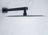 Offre Spéciale : Ensemble de Douche Mural Encastré Effet Pluie Doré – Équipement de Salle de Bain Élégant et Fiable