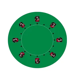 AY Verde Poker Panno di Gioco Layout di Gomma Backed Non In Gomma Antiscivolo Poker Gomma Naturale Stuoia di Tabella Commercio Garanzia di Casino Tavolo mat