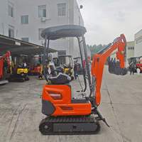 Mini-excavatrice ME18-2, pelle compacte avec tarière optionnelle pour le forage de trous, la plantation d'arbres et l'installation de poteaux