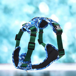 Reflective Breathable Soft Padded Personalized Dog Harness No Pull Adjustable Comfortable Vest for Small Medium <b>Large</b> Dogs Easy - Product Image 2