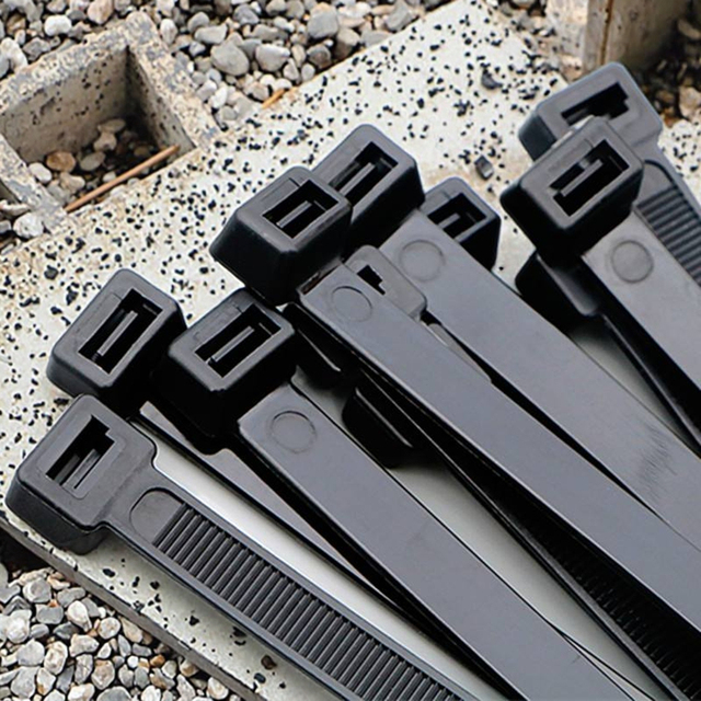 Colorful Eco-Friendly Industrial Use Heat Resistant Self Locking Nylon Cable Tie Free Samples