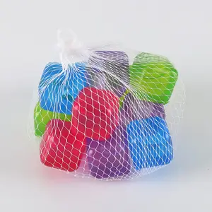 Многоразовый цветной пластиковый кубик льда охлаждающий кубик для напитков