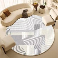 Tapis de salon moderne abstrait avec tapis de sol lavable et tapis de moquette pour toutes les pièces