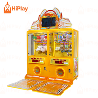 Machine d'arcade commerciale à monnayeur pour jeu de capture de cadeaux, jeu de course à deux joueurs, avec système de récompense par clip et de distribution de prix