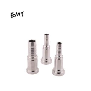 Conector de manguera hidráulica recta de alta precisión profesional EMT China - Product Image 1