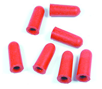 1 ml 2 ml 3 ml 5 ml 10 ml 15 ml Utilisation en laboratoire Caoutchouc de silicone de couleur rouge utilisé avec des pipettes Pasteur en verre à bulbe.