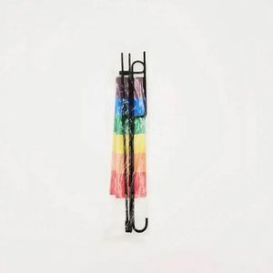 ธงตกแต่งสวนกลางแจ้งขนาด 12x18 นิ้ว พิมพ์ลายสองด้าน แสดงความภาคภูมิใจของชาวเกย์อเมริกัน - Product Image 4