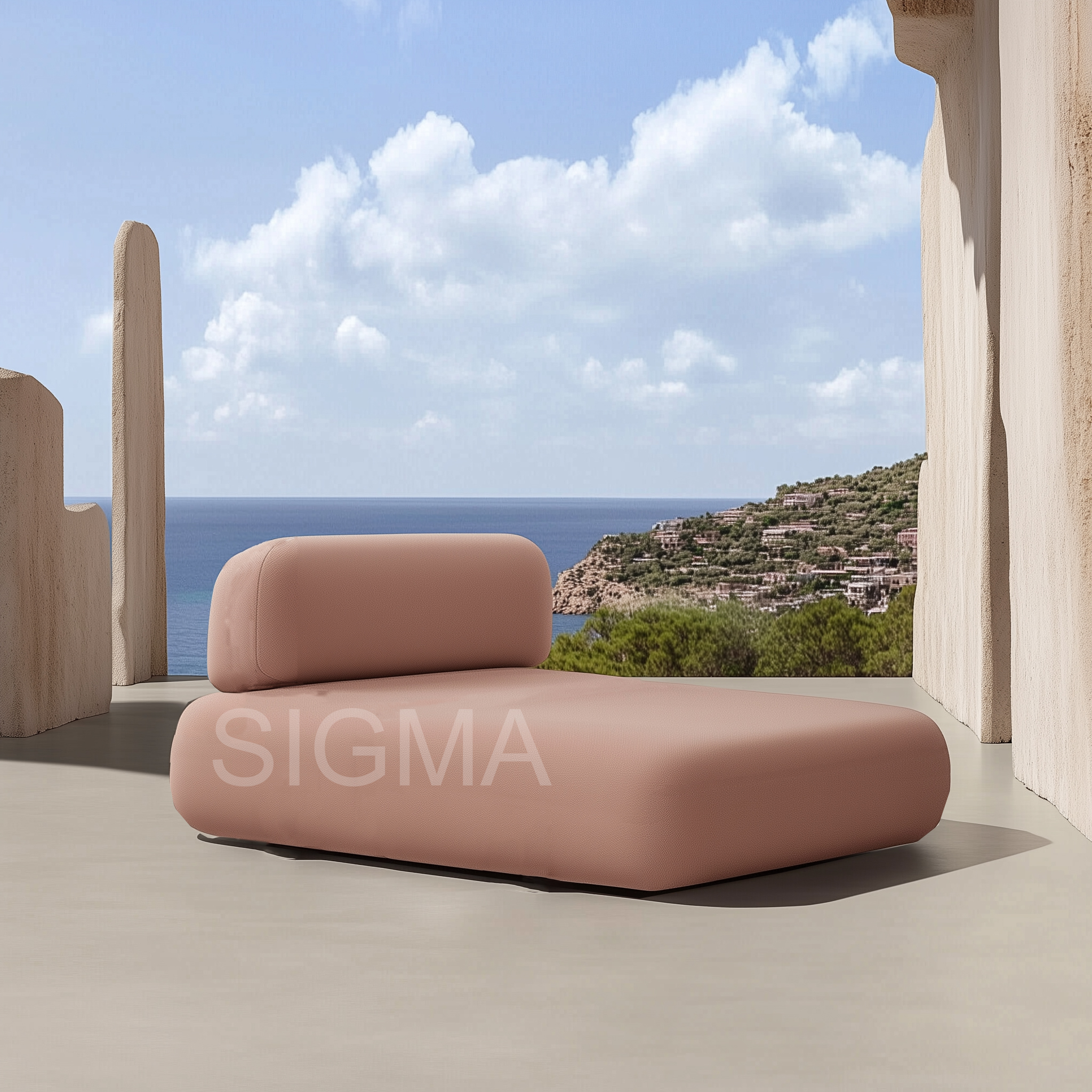 2025 Designer Teak Sofa Modern Hotel Exterior Outdoor Villa Patio Teak Solid Wood Sofa Set Furniture Luxury Segmented Sofa Set