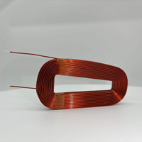 Bobine d'inductance à noyau d'air autocollante en fil de cuivre plat carré personnalisé MD, certifiée RoHS, haute classe thermique 200, pour driver LED PCB