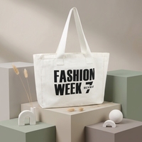 Sac fourre-tout en tissu coloré réutilisable grande capacité avec poignée renforcée, sac d'épicerie en toile de coton