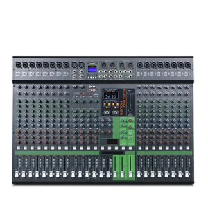 Audio professionale 24 canali Dual Reverberation Console Mixer Audio 99 effetti - Product Image 3