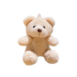 Móc khóa thú bông hình gấu dễ thương, đồ chơi thú bông gấu Teddy hoạt hình, mặt dây chuyền trang trí túi xách - Product Image 6