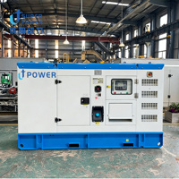 Groupe électrogène diesel industriel silencieux triphasé 375 kVA 500 kVA, démarrage automatique ATS, démarrage à distance, 1800 tr/min, 50 Hz, ISO CE U+POWER