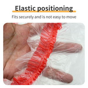 Housse de Lit Jetable en Plastique, Vente Directe Usine, avec Bande Élastique, <span class=keywords><strong>Film</strong></span> de Protection Imperméable et Anti-Poussière - Product Image 2