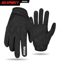Gants de moto à doigts entiers, respirants, en maille, antidérapants, de protection pour hommes et femmes