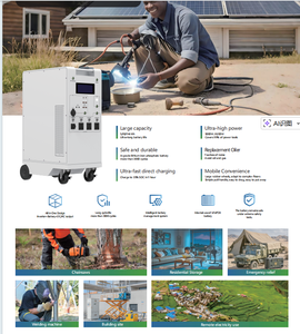 Generador de Energía Portátil con Batería LIFEPO4 de 10kwh, 51.2v 200Ah, con Inversor de 6.2kw, Estación de Energía Móvil - Product Image 5