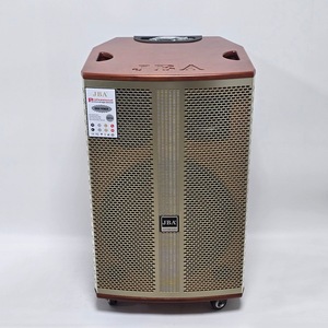 JBA High Power Wooden Outdoor <b>Speaker</b> 3060W Bluetooth Rechargeable Battery With <b>Microphone</b> For Square Dancing Karaoke - Product Image 2