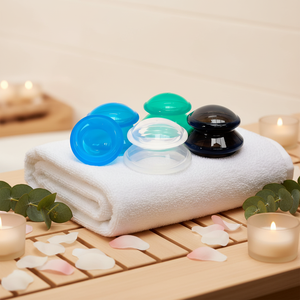 Ventouses jetables en silicone professionnelles pour thérapie <span class=keywords><strong>Hijama</strong></span> – Kit de massage facial et corporel pour soins de santé en spa - Product Image 3