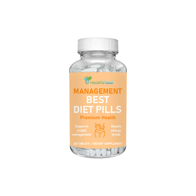 Private Label Best Diet Pills with L-Phenylalanine Boost Ultra Energy and Support Metabolic Premium Health Beat Diet Tablets