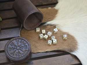 Artisan Crafted Buffalo Horn <b>Dice</b> Made From Solid Natural Horn For Traditional Board <b>Games</b> Tabletop Entertainment And Decorative - Product Image 3