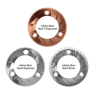 DF64 Kommerzielle Kaffeemühle 64mm Red Titanium Flat Burr Heavy Duty für Espresso und Bulk Grinding Cafe Verwenden Sie DF64 Gen 2 Mill - Product Image 4