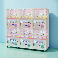 Distributeur de balles à monnayeur double couche pour capsules surprise, machine de jeu d'arcade en métal pour centres de divertissement, pour les 6 ans et plus