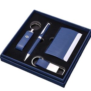 Penna personalizzata con carta, supporto e scatola portachiavi imballata set <span class=keywords><strong>regalo</strong></span> aziendale aziendale promozionale personalizzato/ - Product Image 1