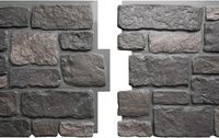 Revêtement mural en polyuréthane isolant NEU CRAFT Castle Rock, imitation pierre, panneau de bardage rétrofit