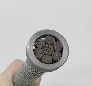 Alto Tenore di Carbonio del Filo di Acciaio Corda 6x36ws Zincato Ungalvanized Ferro Cavo Per Gru 10 millimetri EIPS EEIPS - Product Image 4