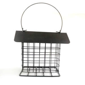 Mangeoire à oiseaux en métal sauvage à l'épreuve de la suspension en métal pour jardin extérieur avec tube en plastique - Product Image 6